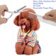 GEMEK Pet Cat Dog Grooming Scissors Set of 4 Stainless Steel Professional Pet Trimmer Kit - 7.5 Inch Straight Scissors, Thinning Scissors, Curved Scissors, Grooming Combs GEMEK Pet Cat Dog Grooming Scissors Set of 4 Stainless Steel Professional Pet Trimmer Kit - 7.5 Inch Straight Scissors, Thinning Scissors, Curved Scissors, Grooming Combs
