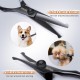 GEMEK Professional Grooming Scissors for Dogs with Round Safety Tips, Dog Grooming Scissors Set - Thinning, Straight, Curved Scissors and Comb for Long Short Hair for Dog Cat Pet