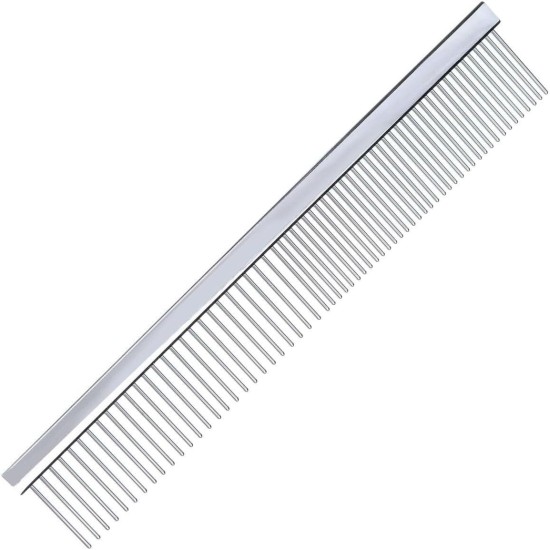 GROOM PROFESSIONAL Fine/Coarse Chrome Comb GROOM PROFESSIONAL Fine/Coarse Chrome Comb