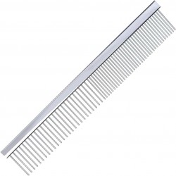 GROOM PROFESSIONAL Fine/Coarse Chrome Comb
