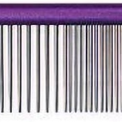 GROOM PROFESSIONAL Spectrum Aluminium Comb 50/50, 25 cm, Purple