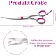 Geaanen Dog Scissors, Fur Scissors for Dogs and Cats, Curved Scissors Dog Scissors Set, Professional Round Grooming Scissors, Cat Grooming Scissors, Dog Grooming Scissors for Cats and Other Pets