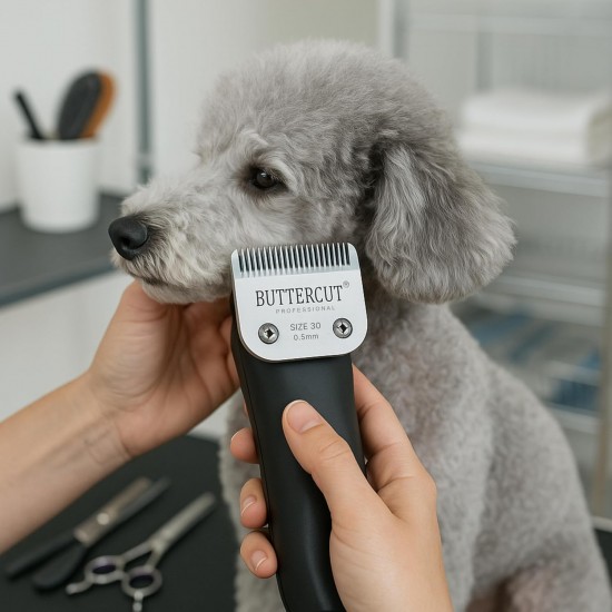 Geib Buttercut Stainless Steel Dog Trimmer Blade, Size 7F, 1/8" Cutting Length Geib Buttercut Stainless Steel Dog Trimmer Blade, Size 7F, 1/8" Cutting Length