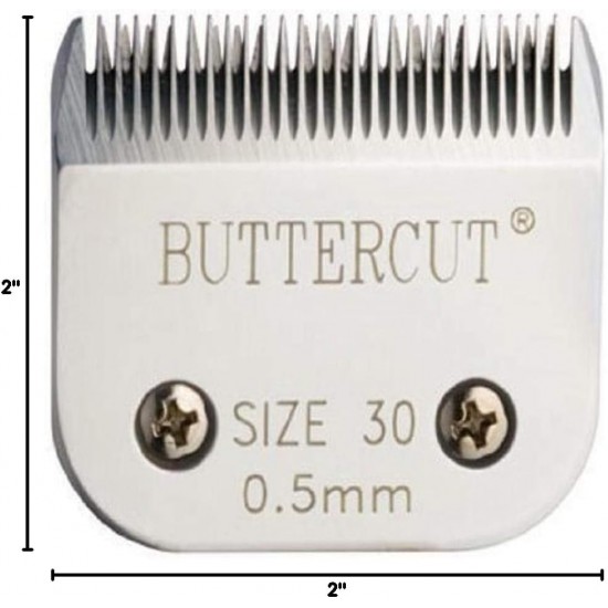 Geib Buttercut Stainless Steel Dog Trimmer Blade, Size 7F, 1/8" Cutting Length Geib Buttercut Stainless Steel Dog Trimmer Blade, Size 7F, 1/8" Cutting Length