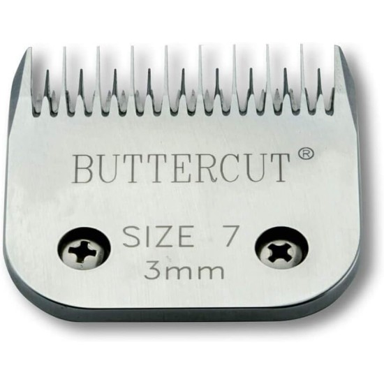 Geib Buttercut Stainless Steel Dog Trimmer Blade, Size 7F, 1/8" Cutting Length Geib Buttercut Stainless Steel Dog Trimmer Blade, Size 7F, 1/8" Cutting Length