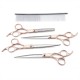 Geib Left Hand Hair Thinning Scissors for Dogs, Pack of 22, Professional Scissors Set for Pet Care, Hairdresser, for Pet Hairdressers and All with Dogs and Cats, Japanese