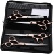 Geib Left Hand Hair Thinning Scissors for Dogs, Pack of 22, Professional Scissors Set for Pet Care, Hairdresser, for Pet Hairdressers and All with Dogs and Cats, Japanese