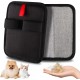 Generisch Pet Hair Remover Glove, Reusable Pet Grooming Gloves, Double Sided Pet Growing Gloves, for Couch, Furniture, Carpet, Car Seat (2 Pieces) Generisch Pet Hair Remover Glove, Reusable Pet Grooming Gloves, Double Sided Pet Growing Gloves, for Couch, Furniture, Carpet, Car Seat (2 Pieces)
