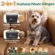 Gimars 2-in-1 Dog Clipper with Dog Trimmer, 7000 rpm Quiet Dog Clippers Set, USB Rechargeable Wireless Pet Hair Trimmer, Clipper Cat Dog Razor for Thick Fur