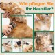 Gimars 2-in-1 Dog Clipper with Dog Trimmer, 7000 rpm Quiet Dog Clippers Set, USB Rechargeable Wireless Pet Hair Trimmer, Clipper Cat Dog Razor for Thick Fur