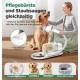 Gimars 2.3 L Dog Clipper with Vacuum Cleaner, 12000 K Pa Suction Power Dog Vacuum Cleaner Quiet Clipper Cat Dog Hair Trimmer with 5 Care Tools, Pet Hair Remover with Dog Brush