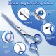 Gimars 4CR Dog Scissors Set Professional 6-in-1 Dog Scissors Grooming Scissors with Bullet Tip, Wear-Proof Titanium-Coated Fur Scissors for Dogs for Cats and Other Animals Gimars 4CR Dog Scissors Set Professional 6-in-1 Dog Scissors Grooming Scissors with Bullet Tip, Wear-Proof Titanium-Coated Fur Scissors for Dogs for Cats and Other Animals