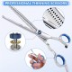 Gimars 4CR Dog Scissors Set Professional 6-in-1 Dog Scissors Grooming Scissors with Bullet Tip, Wear-Proof Titanium-Coated Fur Scissors for Dogs for Cats and Other Animals Gimars 4CR Dog Scissors Set Professional 6-in-1 Dog Scissors Grooming Scissors with Bullet Tip, Wear-Proof Titanium-Coated Fur Scissors for Dogs for Cats and Other Animals