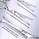 Gimars 4CR Dog Scissors Set Professional 6-in-1 Dog Scissors Grooming Scissors with Bullet Tip, Wear-Proof Titanium-Coated Fur Scissors for Dogs for Cats and Other Animals