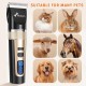 Gimars 6-in-1 Dog Clipper with Professional Scissors Set, 7000 rpm Quiet Dog Clippers, Rechargeable Wireless Dog Hair Trimmer, Pet Hair Trimmer, Dog Shaver for Thick Fur Gimars 6-in-1 Dog Clipper with Professional Scissors Set, 7000 rpm Quiet Dog Clippers, Rechargeable Wireless Dog Hair Trimmer, Pet Hair Trimmer, Dog Shaver for Thick Fur