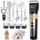 Gimars 6-in-1 Dog Clipper with Professional Scissors Set, 7000 rpm Quiet Dog Clippers, Rechargeable Wireless Dog Hair Trimmer, Pet Hair Trimmer, Dog Shaver for Thick Fur Gimars 6-in-1 Dog Clipper with Professional Scissors Set, 7000 rpm Quiet Dog Clippers, Rechargeable Wireless Dog Hair Trimmer, Pet Hair Trimmer, Dog Shaver for Thick Fur