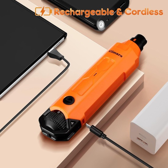 Gimars Dog Claw Grinder 6 Speeds Dog Claw Cutter with Dual LED Light, Pet Claw Grinder with USB Rechargeable, Dog Claw File with 3 Ports for Dogs Gimars Dog Claw Grinder 6 Speeds Dog Claw Cutter with Dual LED Light, Pet Claw Grinder with USB Rechargeable, Dog Claw File with 3 Ports for Dogs