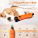 Gimars Dog Claw Grinder 6 Speeds Dog Claw Cutter with Dual LED Light, Pet Claw Grinder with USB Rechargeable, Dog Claw File with 3 Ports for Dogs Gimars Dog Claw Grinder 6 Speeds Dog Claw Cutter with Dual LED Light, Pet Claw Grinder with USB Rechargeable, Dog Claw File with 3 Ports for Dogs