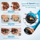 Gimars Dog Claw Grinder 6 Speeds Dog Claw Cutter with Dual LED Light, Pet Claw Grinder with USB Rechargeable, Dog Claw File with 3 Ports for Dogs Gimars Dog Claw Grinder 6 Speeds Dog Claw Cutter with Dual LED Light, Pet Claw Grinder with USB Rechargeable, Dog Claw File with 3 Ports for Dogs