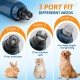 GlasFlength Claw Grinder and Claw Scissors for Dogs, 5-Speed Claw Cutter for Dogs with 2 LED Light Claw Grinder Dog Claws Cutter for Large Medium Small Dogs and Cats GlasFlength Claw Grinder and Claw Scissors for Dogs, 5-Speed Claw Cutter for Dogs with 2 LED Light Claw Grinder Dog Claws Cutter for Large Medium Small Dogs and Cats