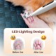 GlasFlength Pet Pedicure Tool for Dogs, Cats, Dogs, Pedicure Tools, Rechargeable LED Light Pedicure Tools GlasFlength Pet Pedicure Tool for Dogs, Cats, Dogs, Pedicure Tools, Rechargeable LED Light Pedicure Tools