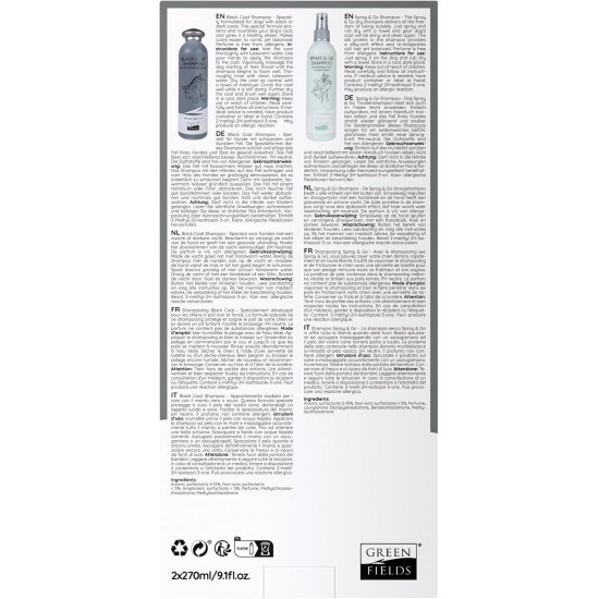 Greenfields Yorkshire Terrier Care Set, 250 ml, Pack of 2 Greenfields Yorkshire Terrier Care Set, 250 ml, Pack of 2