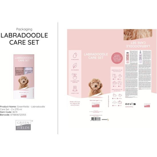 Greenfields Yorkshire Terrier Care Set, 250 ml, Pack of 2 Greenfields Yorkshire Terrier Care Set, 250 ml, Pack of 2