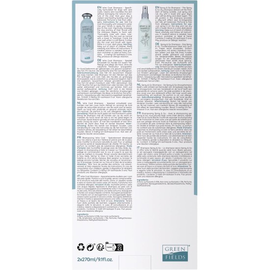 Greenfields Yorkshire Terrier Care Set, 250 ml, Pack of 2 Greenfields Yorkshire Terrier Care Set, 250 ml, Pack of 2