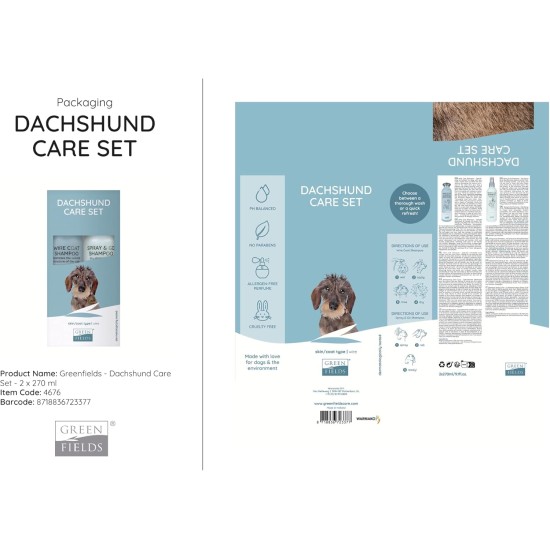 Greenfields Yorkshire Terrier Care Set, 250 ml, Pack of 2 Greenfields Yorkshire Terrier Care Set, 250 ml, Pack of 2
