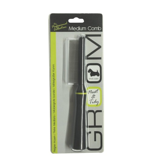 Groom Dog Comb Medium Groom Dog Comb Medium