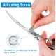 HASHIMOTO Dog Grooming Scissors, Curved Scissors for Dog Grooming, 6.5 Inch, 30 Degree Curved Blade, Lightweight Pet Scissors for Trimming Face and Paws HASHIMOTO Dog Grooming Scissors, Curved Scissors for Dog Grooming, 6.5 Inch, 30 Degree Curved Blade, Lightweight Pet Scissors for Trimming Face and Paws