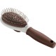 HUNTER SPA Self-Cleaning Brush for Dogs 22.5 x 8.0 cm L Grey / Brown HUNTER SPA Self-Cleaning Brush for Dogs 22.5 x 8.0 cm L Grey / Brown