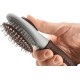HUNTER SPA Self-Cleaning Brush for Dogs 22.5 x 8.0 cm L Grey / Brown HUNTER SPA Self-Cleaning Brush for Dogs 22.5 x 8.0 cm L Grey / Brown