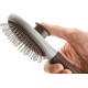 HUNTER SPA Self-Cleaning Brush for Dogs 22.5 x 8.0 cm L Grey / Brown HUNTER SPA Self-Cleaning Brush for Dogs 22.5 x 8.0 cm L Grey / Brown