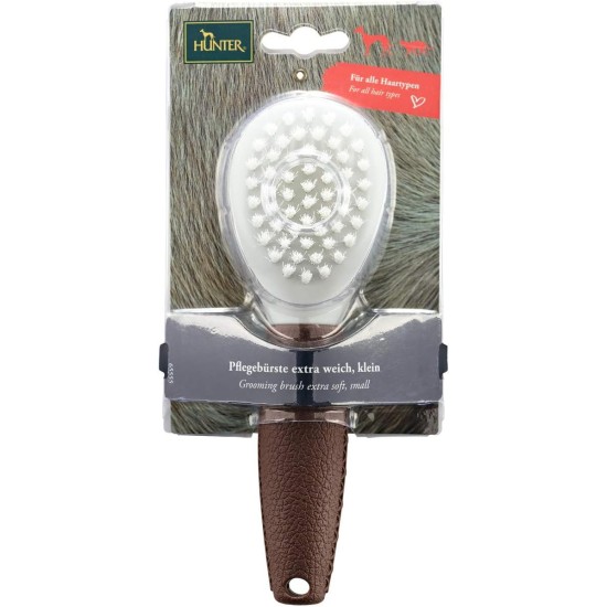 HUNTER Spa Extra Soft Grooming Brush for Dogs and Cats, 19.5 x 6.5 cm HUNTER Spa Extra Soft Grooming Brush for Dogs and Cats, 19.5 x 6.5 cm