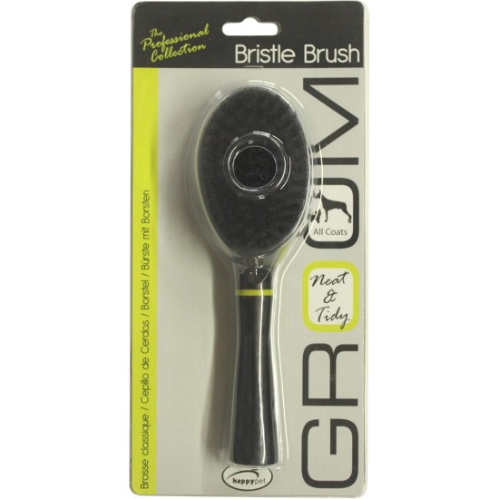 Happy Pet Groom Bristle Brush, Small