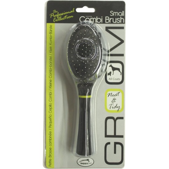 Happy Pet Groom Combi Brush, Large Happy Pet Groom Combi Brush, Large