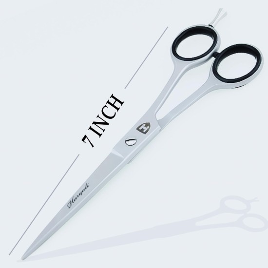 Haryali London Straight Dog Grooming Scissors 7 Inch Precision Stainless Steel Tools for Cats, Pet Hair, Trimming and Grooming Haryali London Straight Dog Grooming Scissors 7 Inch Precision Stainless Steel Tools for Cats, Pet Hair, Trimming and Grooming