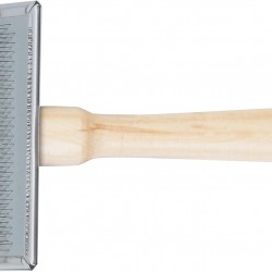 Heritage Wood Handle Soft Slicker Brush Large