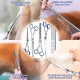 Hillylolly Dog Scissors Set Professional 6-in-1 Hair Scissors Dog Professional Dog Scissors Fur Scissors Long Hair Dog Scissors Grooming Scissors Set Dog Hair Scissors Rounded for Grooming Dog Cat Pet