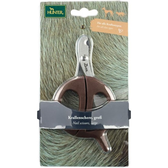 Hunter SPA Nail Clippers for Dogs and Cats, 13.0 x 8.0 cm, L Hunter SPA Nail Clippers for Dogs and Cats, 13.0 x 8.0 cm, L