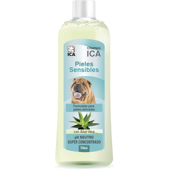 ICA chpm18 Shampoo for Sensitive Skin with Aloe Vera for Dogs ICA chpm18 Shampoo for Sensitive Skin with Aloe Vera for Dogs