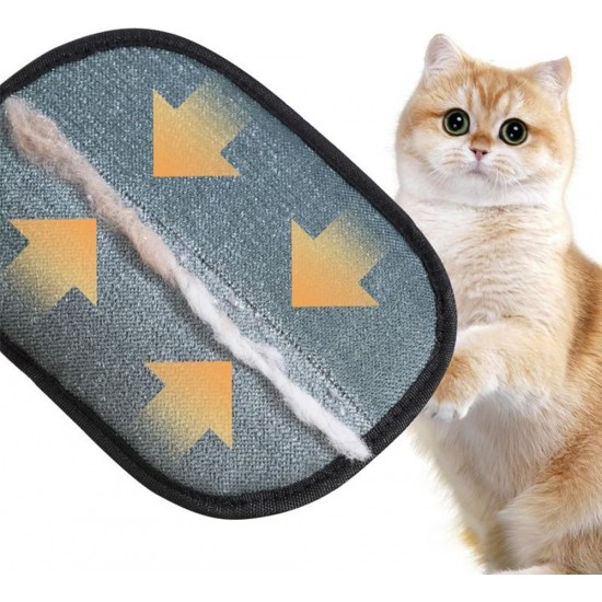 IFUDE 2 Stück Haustier Haarentfernung Handschuhe für Hunde & Katzen-Pflegehandschuhe Antistatische Wiederverwendbare Enthaarungs Handschuhe,Entfilzung,Fellpflege beim Baden IFUDE 2 Stück Haustier Haarentfernung Handschuhe für Hunde & Katzen-Pflegehandschuhe Antistatische Wiederverwendbare Enthaarungs Handschuhe,Entfilzung,Fellpflege beim Baden