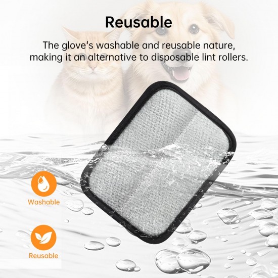 INABULETWO Static Pet Hair Removal Gloves Reusable Electrostatic Pet Hair Remover Grooming Gloves Brush Tool for Couch Furniture Carpet Car Seat 2 Pack INABULETWO Static Pet Hair Removal Gloves Reusable Electrostatic Pet Hair Remover Grooming Gloves Brush Tool for Couch Furniture Carpet Car Seat 2 Pack