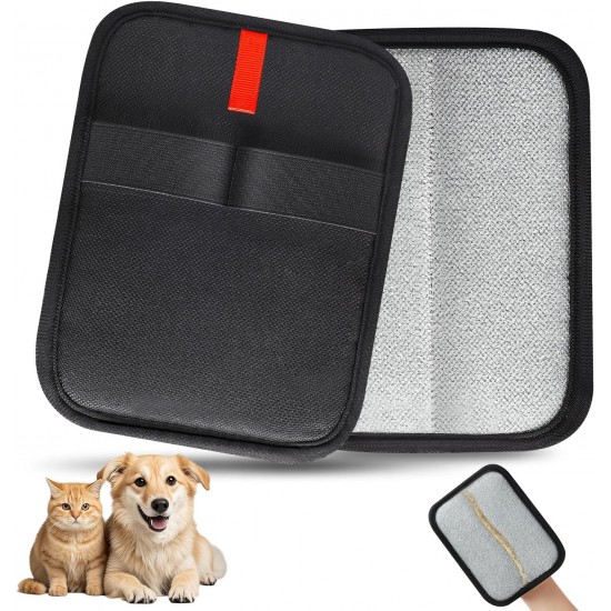INABULETWO Static Pet Hair Removal Gloves Reusable Electrostatic Pet Hair Remover Grooming Gloves Brush Tool for Couch Furniture Carpet Car Seat 2 Pack INABULETWO Static Pet Hair Removal Gloves Reusable Electrostatic Pet Hair Remover Grooming Gloves Brush Tool for Couch Furniture Carpet Car Seat 2 Pack
