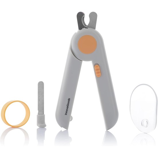 InnovaGoods LED Nail Clippers for Pets InnovaGoods LED Nail Clippers for Pets