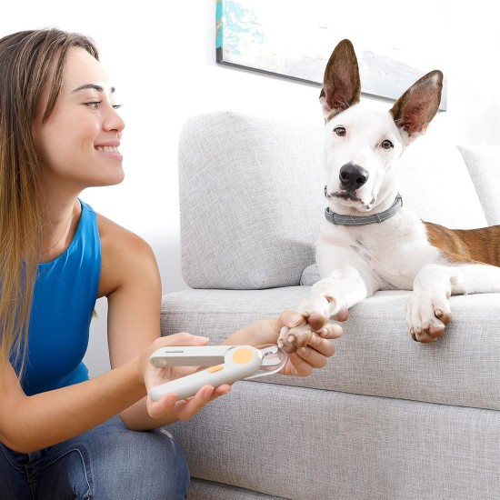 InnovaGoods LED Nail Clippers for Pets InnovaGoods LED Nail Clippers for Pets