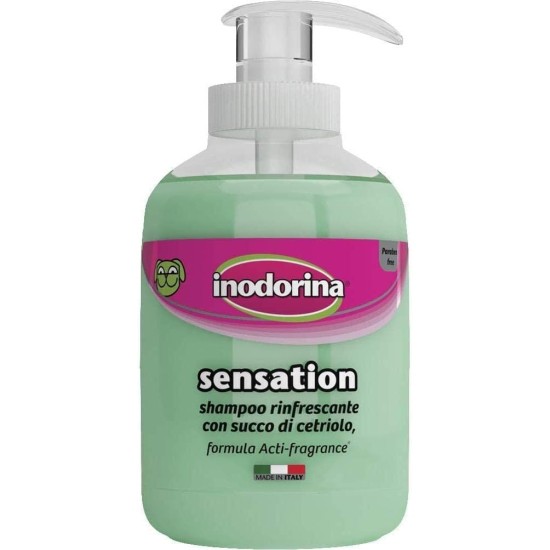 Inodorina Shampoo Mousse Aloe 300 ml. Inodorina Shampoo Mousse Aloe 300 ml.
