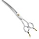 JASON 7.5 Inch Curved Thinning Scissors for Dogs 43 Teeth Professional Downward Curved Dog Scissors Made of Japanese 440C Stainless Steel Fur Scissors with Symmetrical Handle JASON 7.5 Inch Curved Thinning Scissors for Dogs 43 Teeth Professional Downward Curved Dog Scissors Made of Japanese 440C Stainless Steel Fur Scissors with Symmetrical Handle