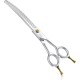 JASON 7.5 Inch Curved Thinning Scissors for Dogs 43 Teeth Professional Downward Curved Dog Scissors Made of Japanese 440C Stainless Steel Fur Scissors with Symmetrical Handle JASON 7.5 Inch Curved Thinning Scissors for Dogs 43 Teeth Professional Downward Curved Dog Scissors Made of Japanese 440C Stainless Steel Fur Scissors with Symmetrical Handle